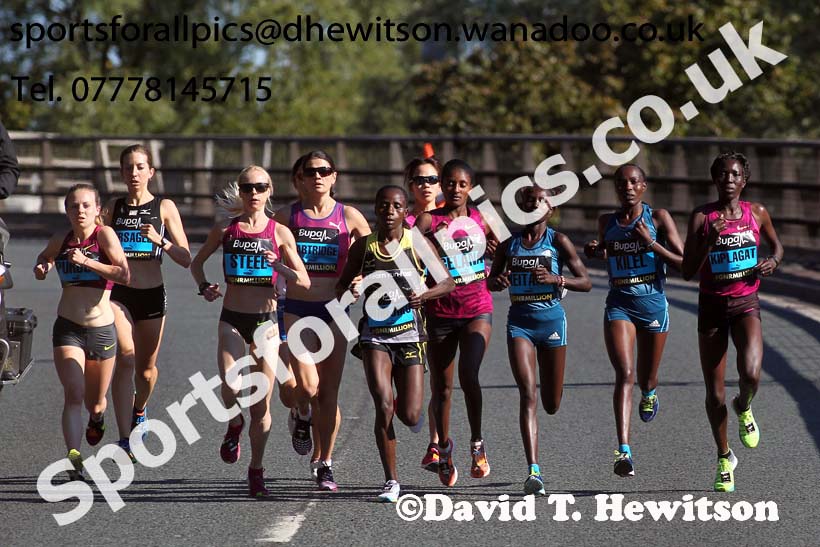Womens 2014 BUPA Great North Run. Photo: David T. Hewitson/Sports for All Pics